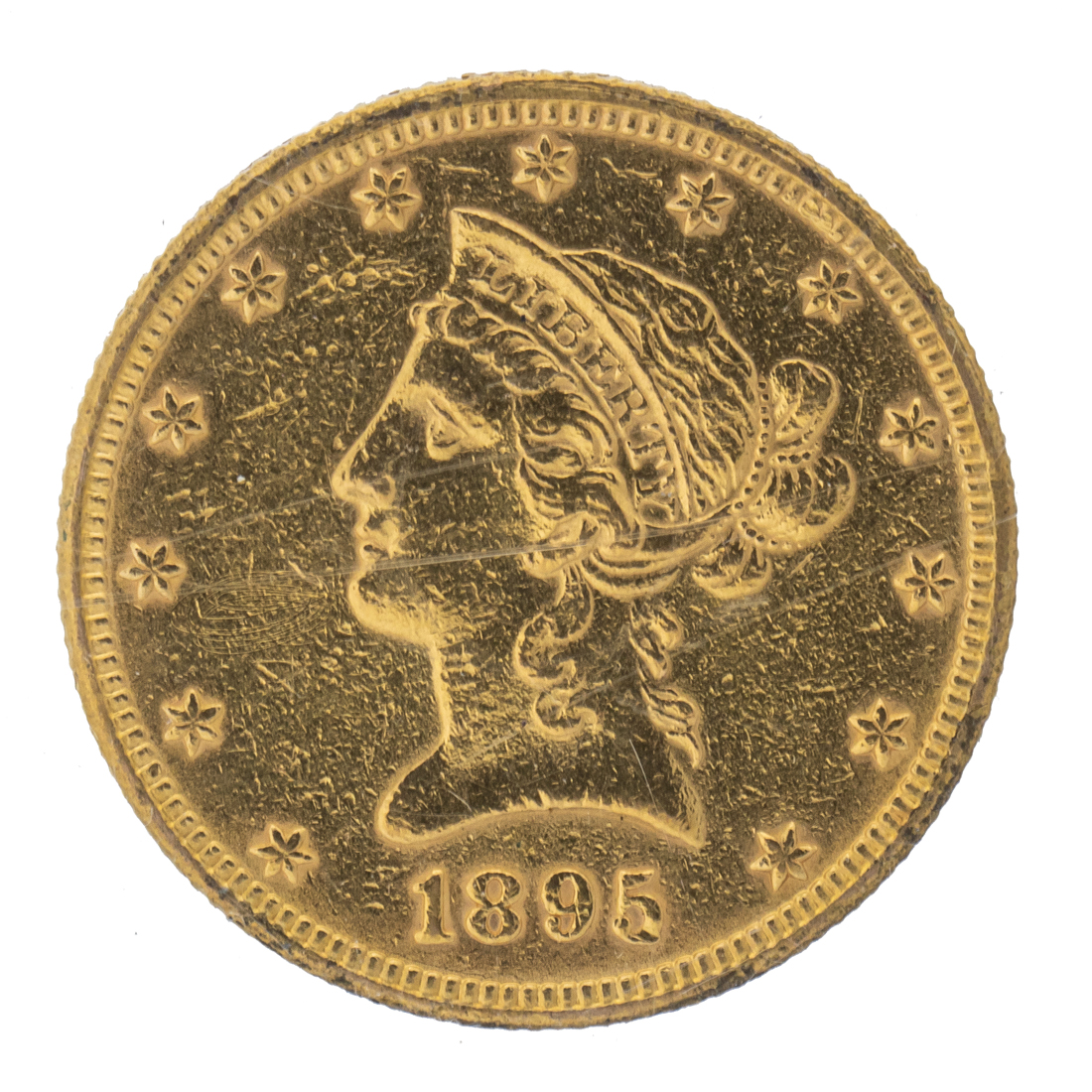 $10 GOLD EAGLE LIBERTY HEAD 1895