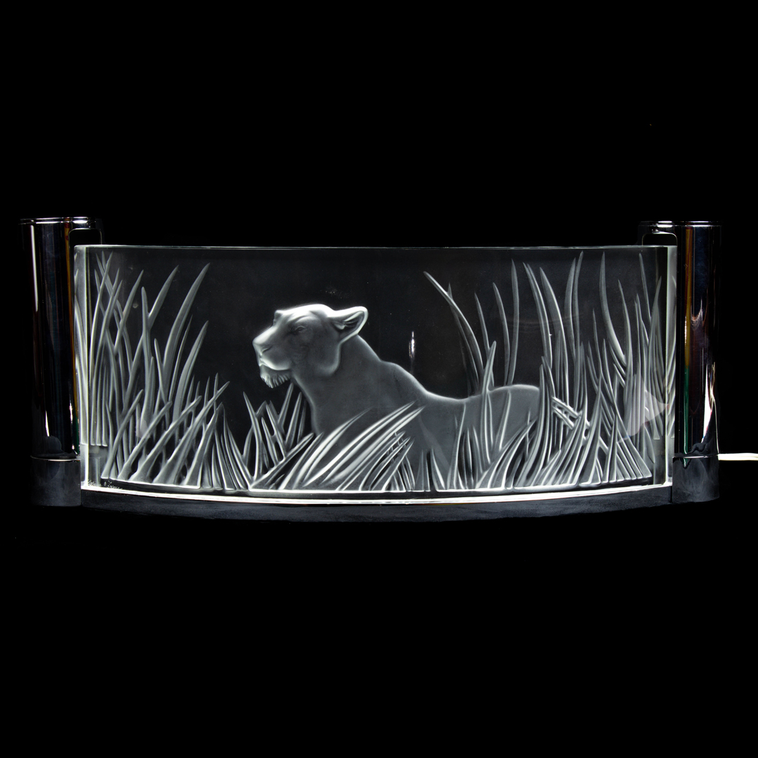 A LALIQUE CLEAR AND FROSTED GLASS 2d218f