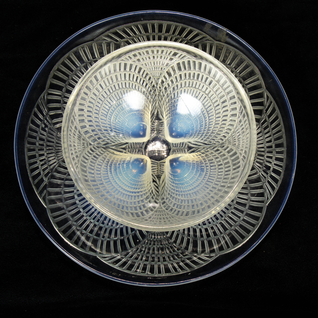  LOT OF 2 RENE LALIQUE OPALESCENT 2d2191