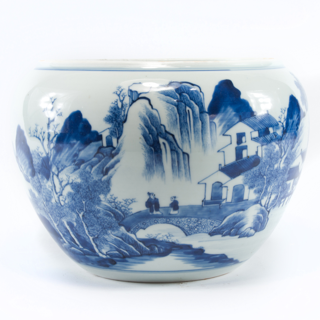 CHINESE BLUE AND WHITE JARDINIERE 2d2306