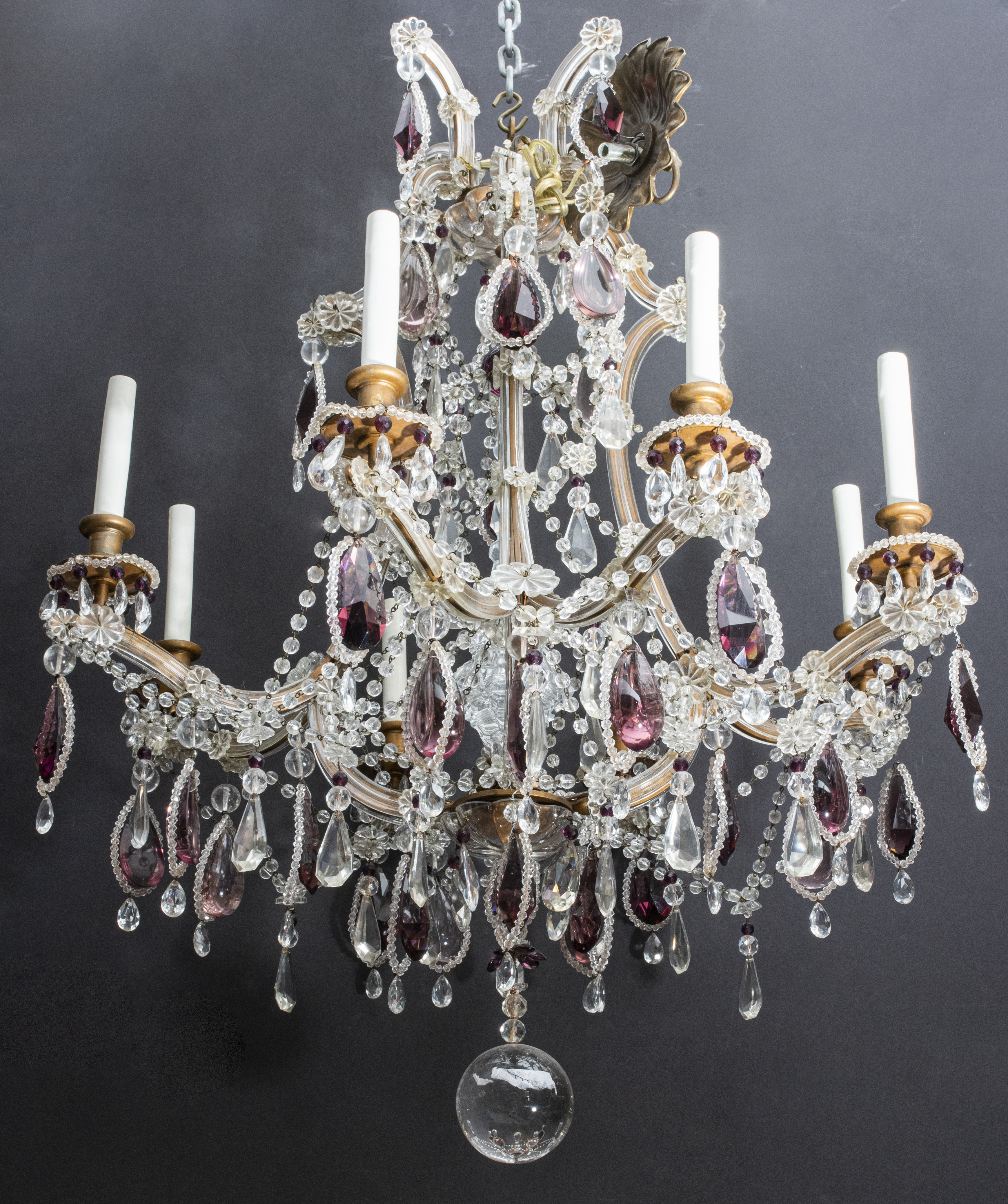 FRENCH MARIA THERESA MANNER CRYSTAL