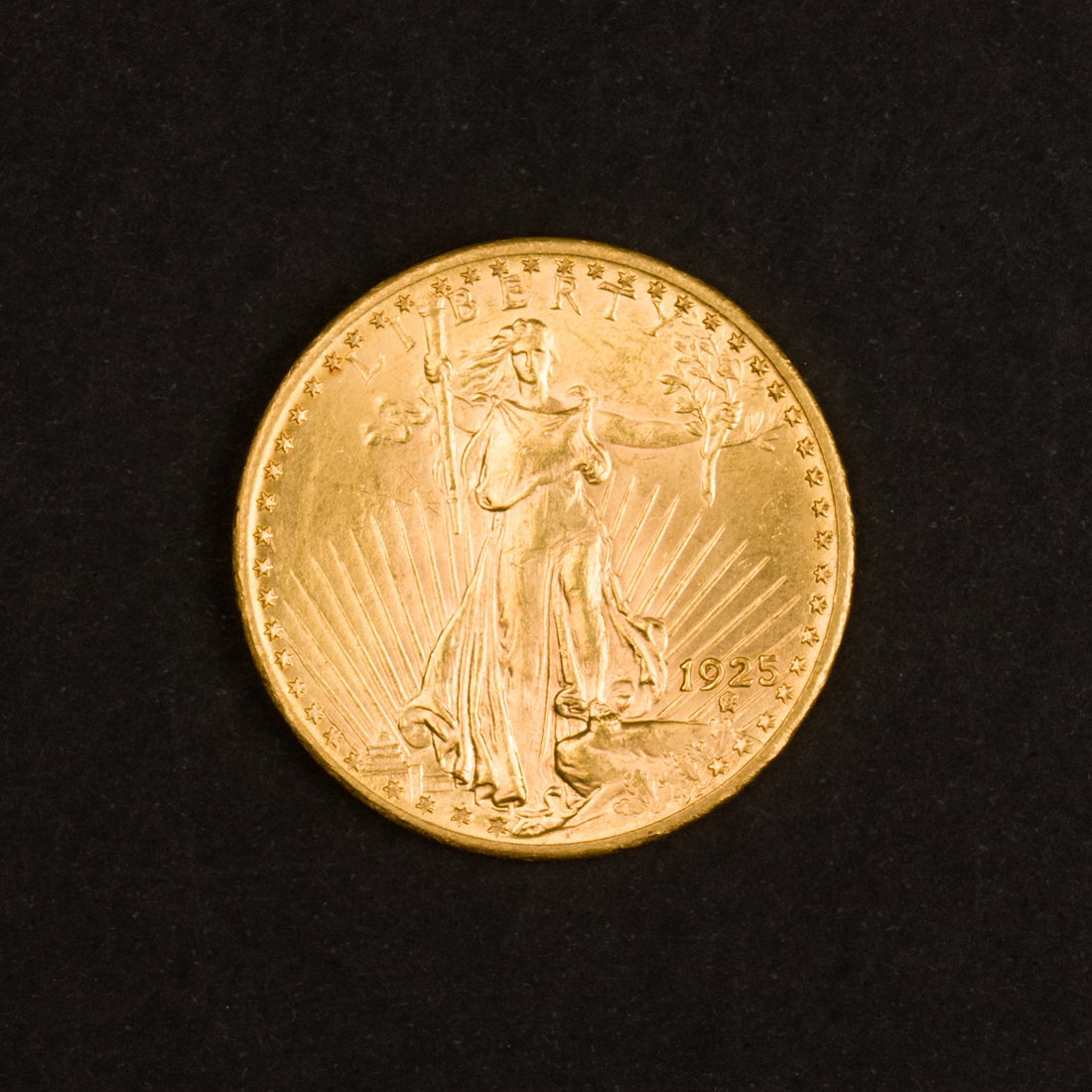 1925 ST GAUDENS 20 GOLD DOUBLE 2d2673