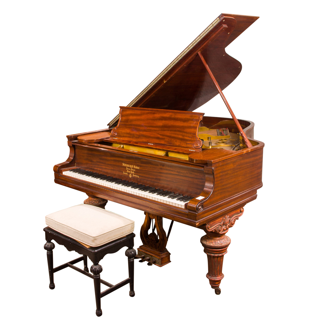 A STEINWAY SONS NEW YORK HAMBURG 2d26b7