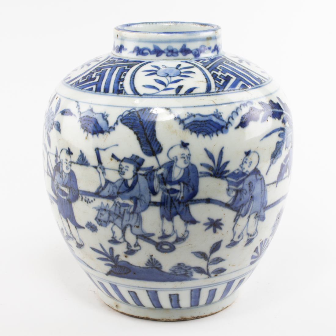 CHINESE BLUE AND WHITE JAR Chinese 2d2778