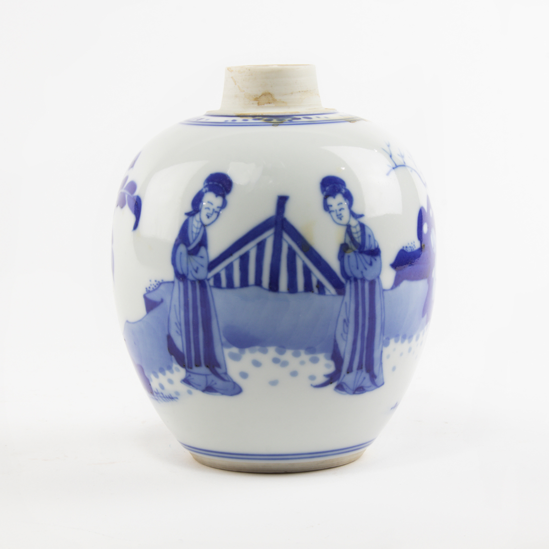 CHINESE BLUE AND WHITE JAR Chinese 2d2779