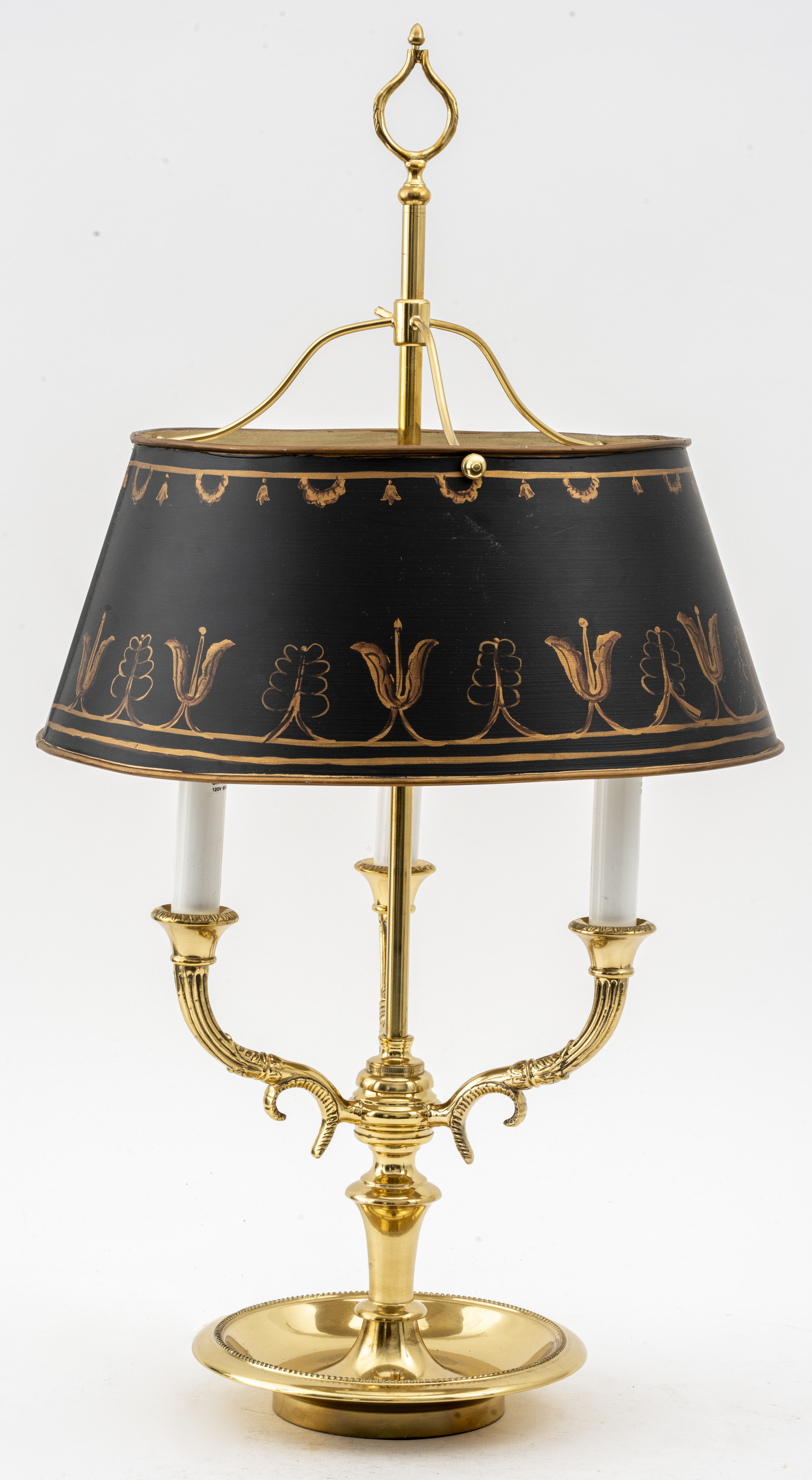 EMPIRE REVIVAL BOUILLOTTE TABLE LAMP