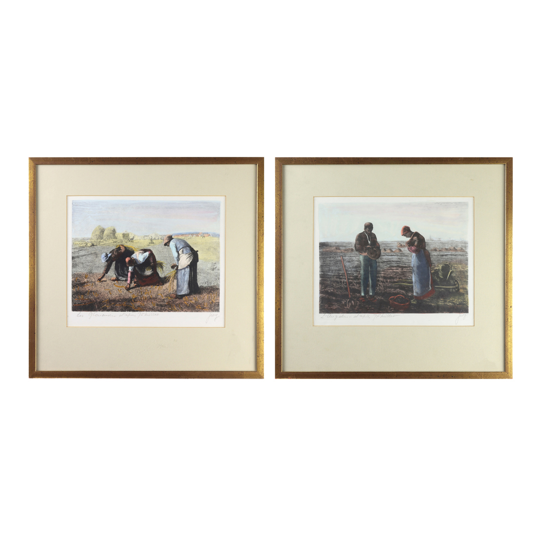 PRINTS AFTER JEAN FRANCOIS MILLET 2d27f6