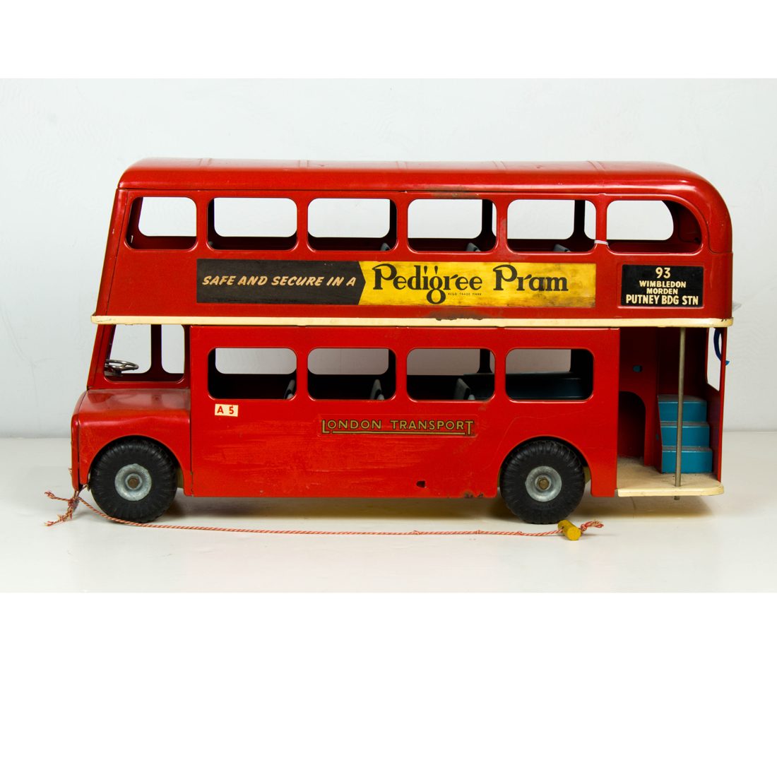 LARGE TRI ANG TOYS DOUBLE DECKER 2d2889