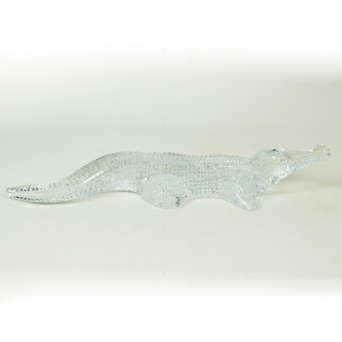 A BACCARAT CUT GLASS CROCODILE 2d28a0