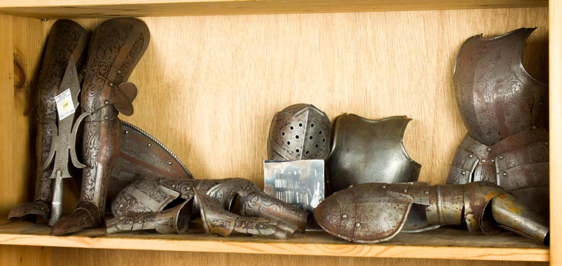 MINIATURE SUIT OF ARMOR IN THE