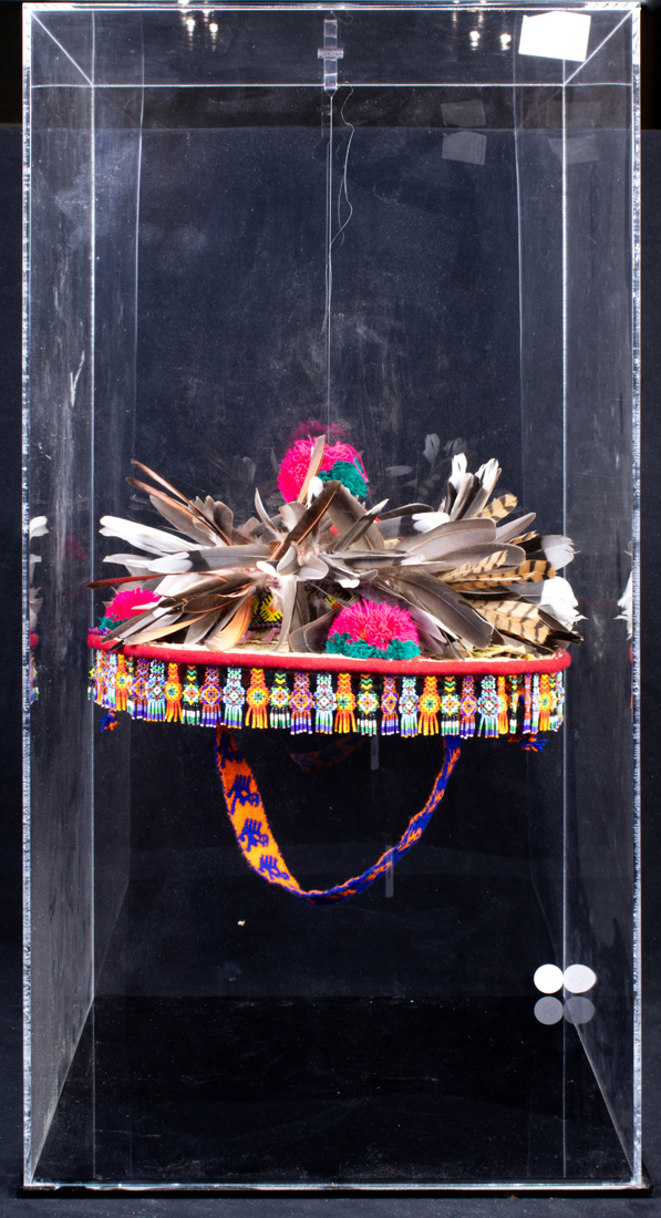 AN ORNATE MEXICAN HEADDRESS An