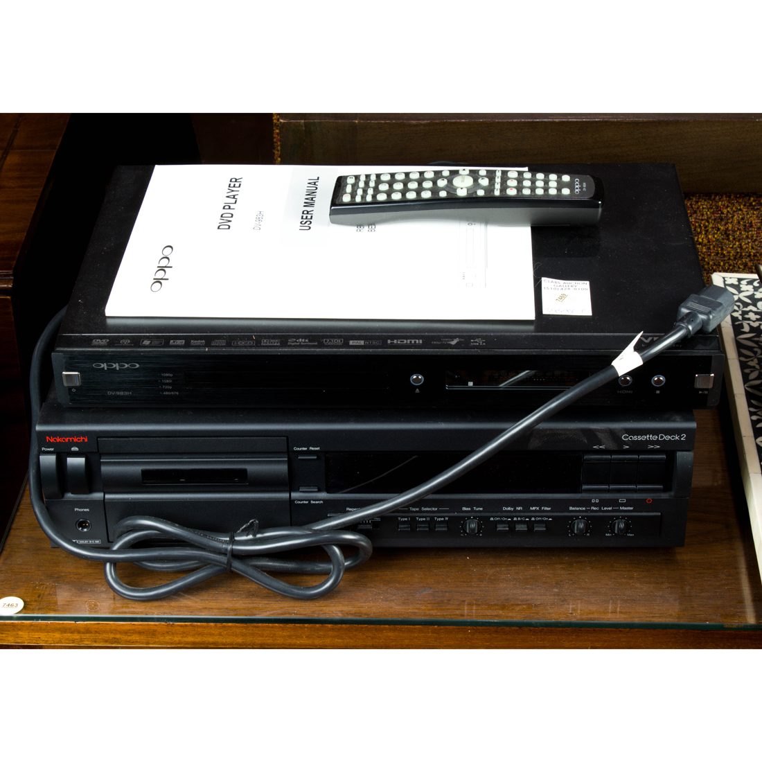  LOT OF 2 OPPO DVD PLAYER lot 2d2916
