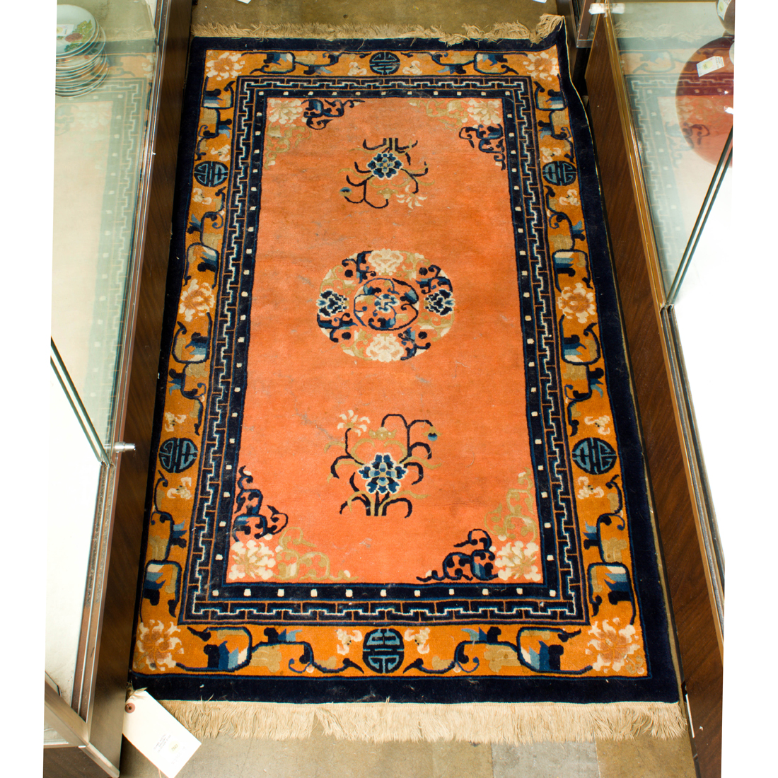 CHINESE CORAL GROUND RUG Chinese 2d293c