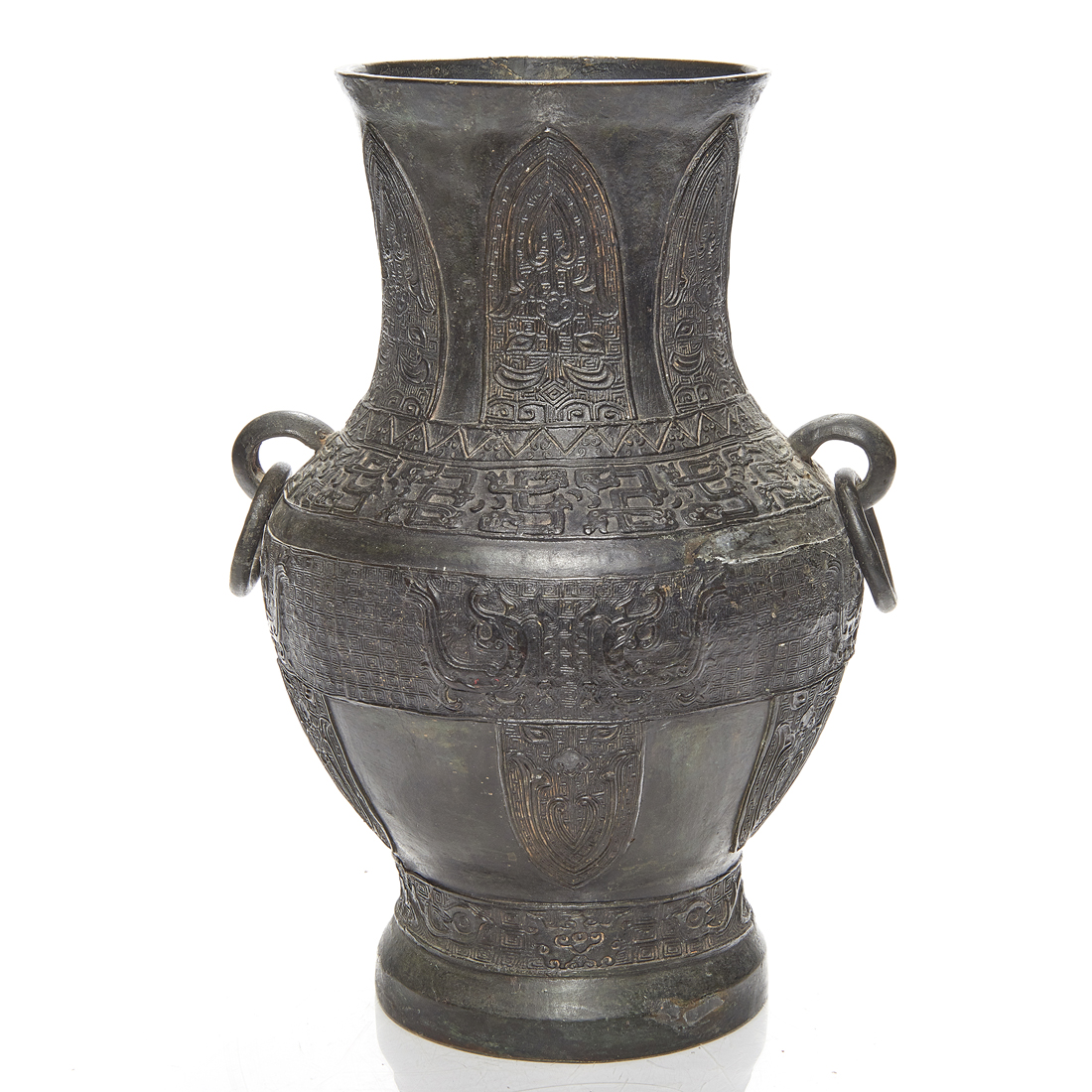 CHINESE ARCHAISTIC BRONZE VASE