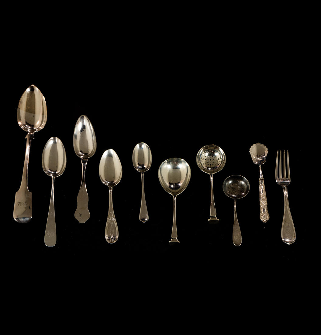 COLLECTION OF MOSTLY ENGLISH STERLING 2d2a40