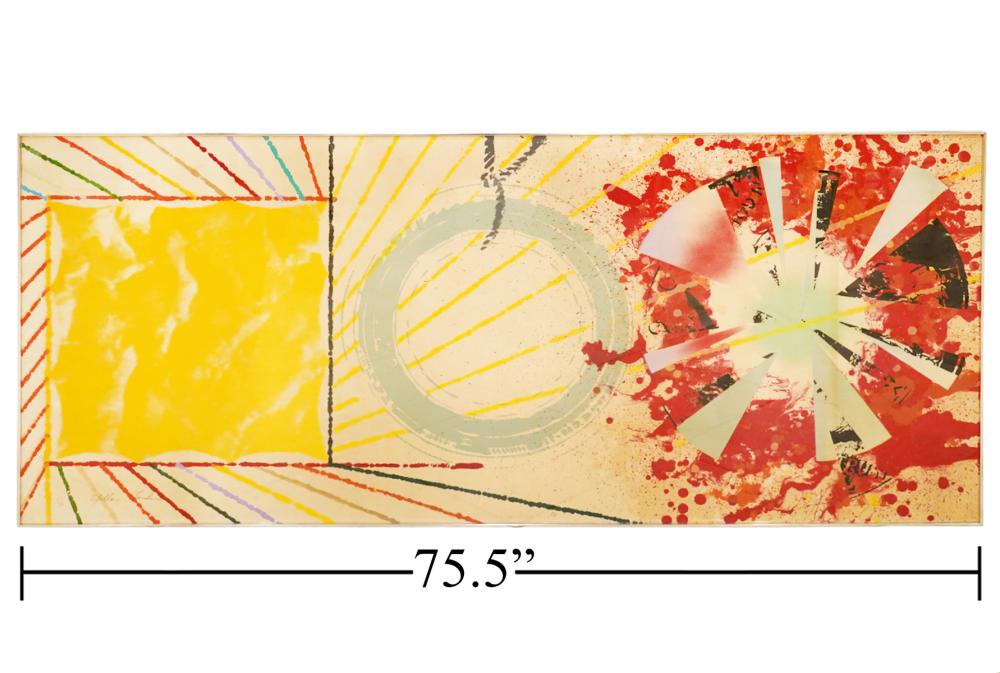 LARGE JAMES ROSENQUIST YELLOW 2d066a