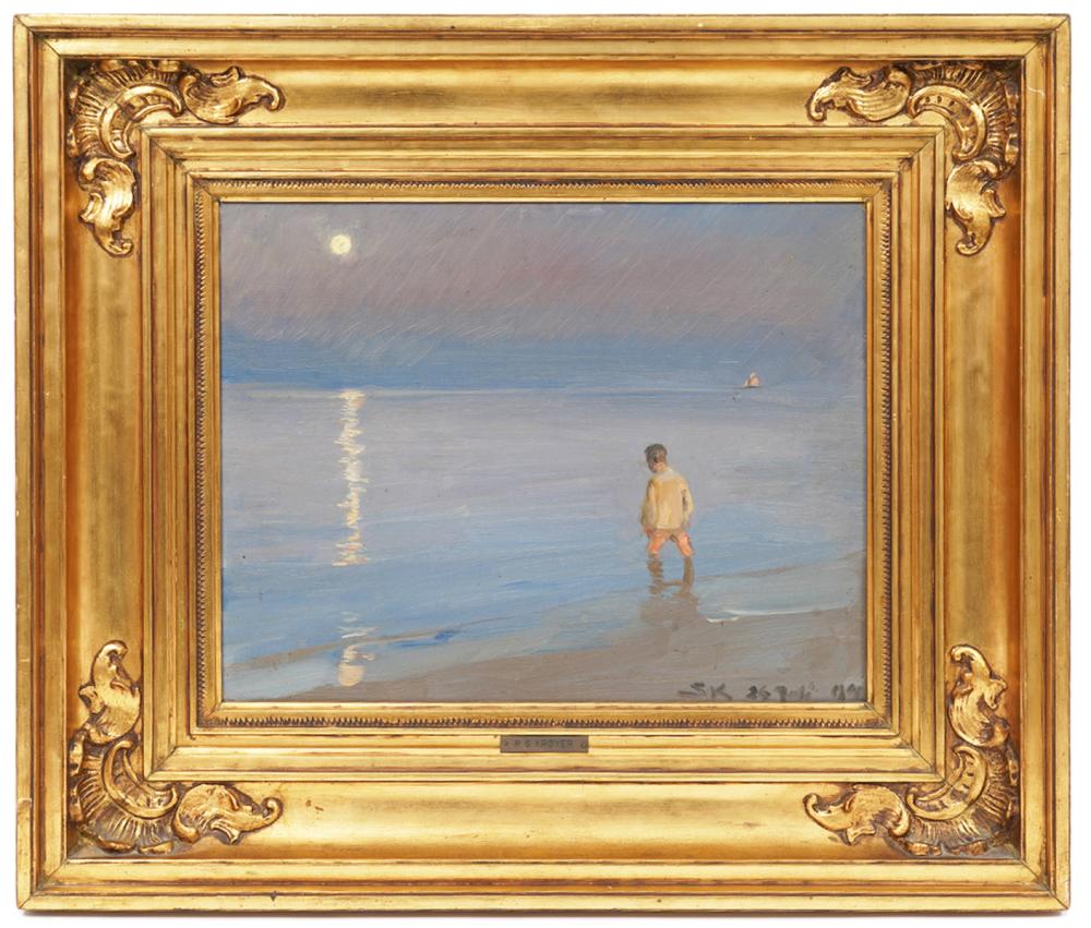 PEDER KROYER MAN LOOKING OVER 2d06fe