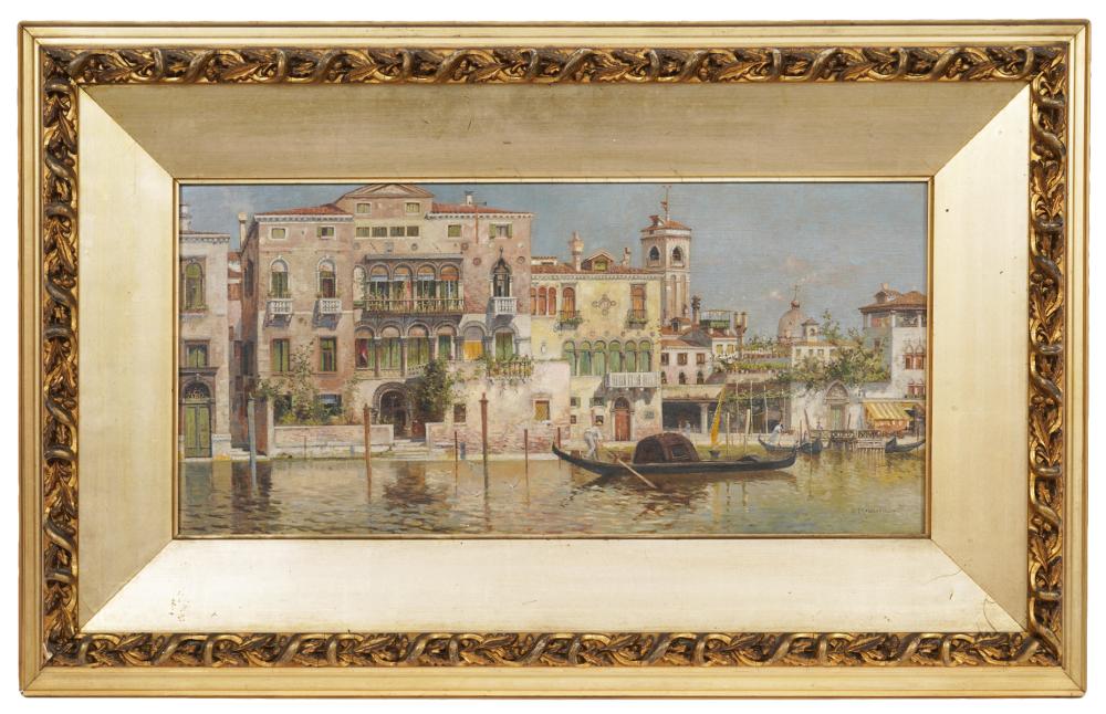 EGISTO MASSONI 'VENETIAN CANAL'