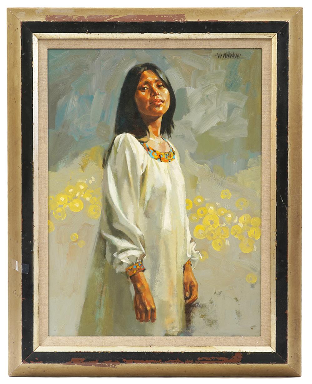 WILLIAM WHITAKER 'INDIAN STUDENT'