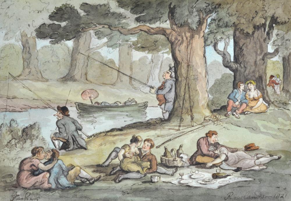 THOMAS ROWLANDSON FISHING EROTICA 2d08ba