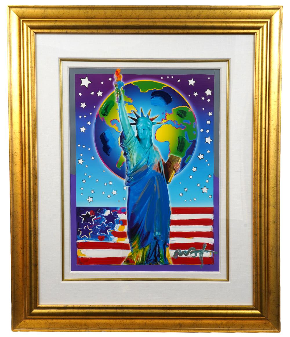 PETER MAX 'PEACE ON EARTH II' MIXED