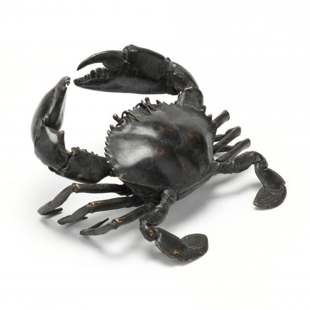 A NATURALISTIC BRONZE MODEL OF