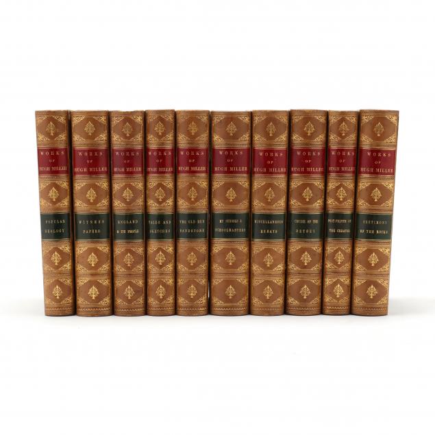 FINELY BOUND WORKS OF 19TH CENTURY 2d0bb9