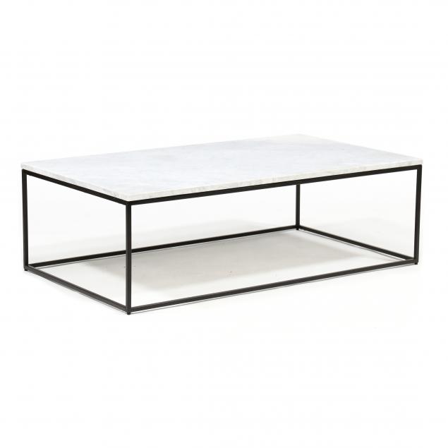 CONTEMPORARY MODERNIST MARBLE TOP