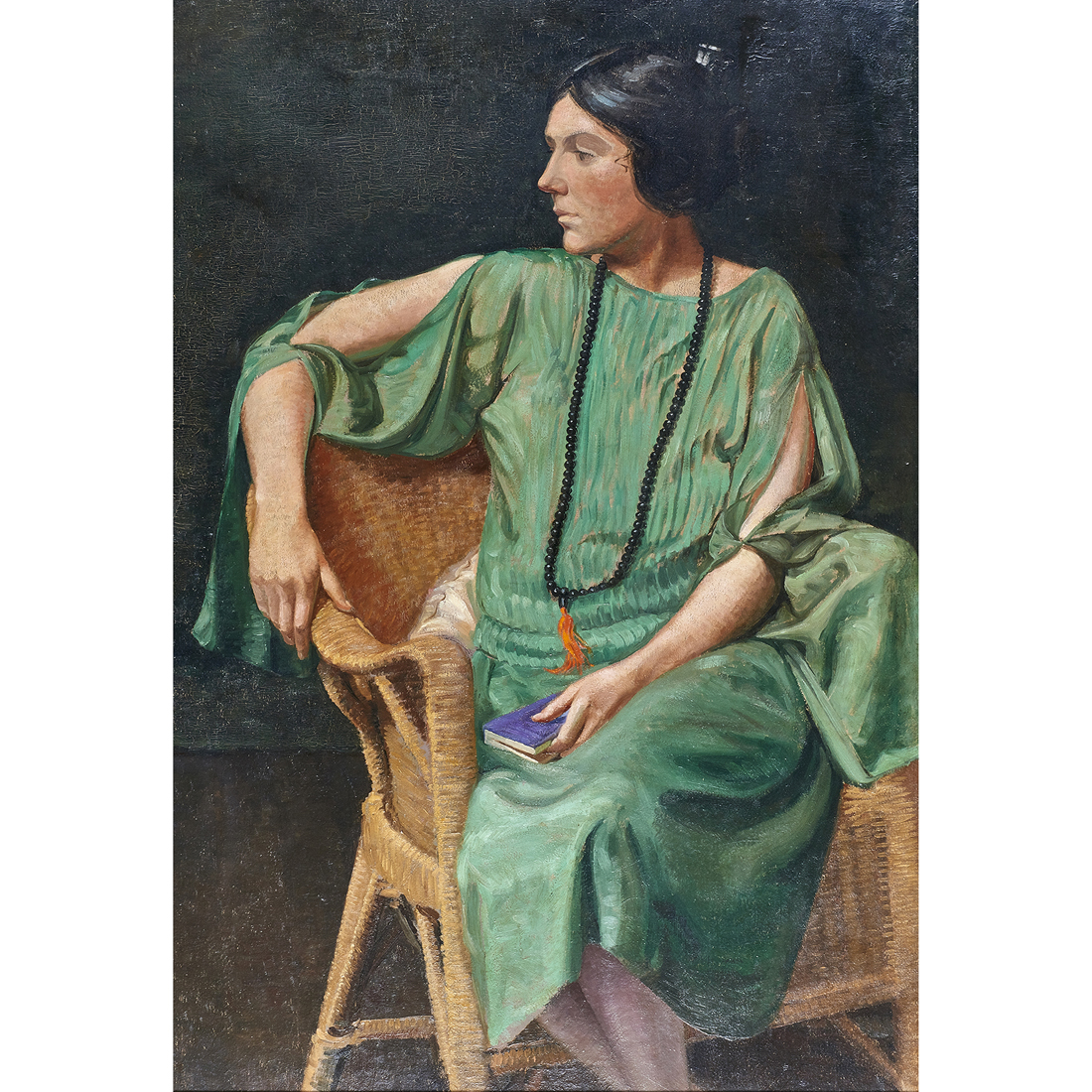 PAINTING PORTRAIT OF A WOMAN IN 2d0ef4