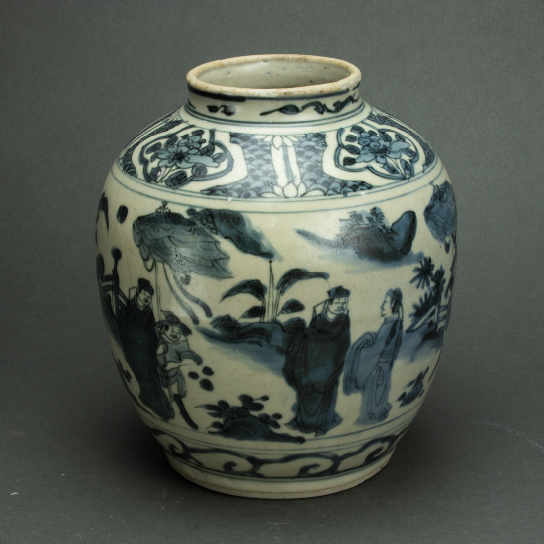 UNDERGLAZE BLUE JAR Underglaze 2d0fd8