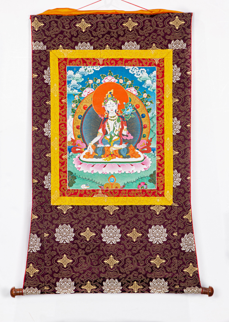 TIBETAN THANGKA Tibetan thangka  2d0fe0