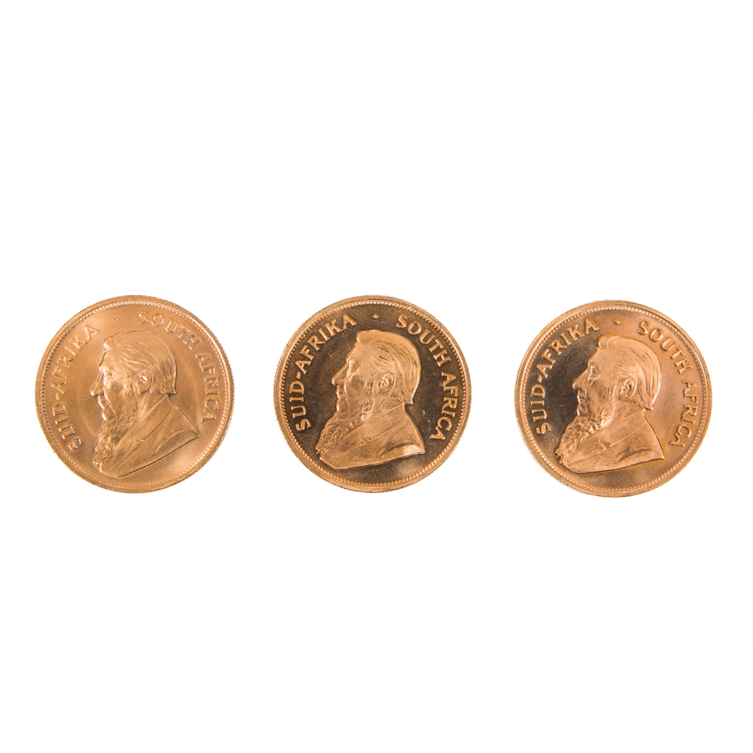 (LOT OF 3) 1978 SOUTH AFRICAN GOLD