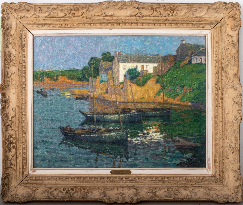 RAYMOND THIBESART LE PORT DE TREBOUL 2d1122