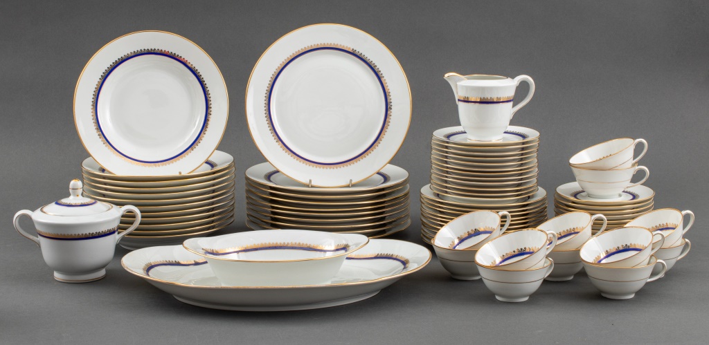 HAVILAND LIMOGES PORCELAIN PART DINNER