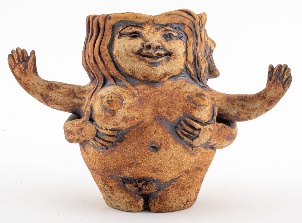 LOUIS MENDEZ NUDE COUPLE CERAMIC 2d1192