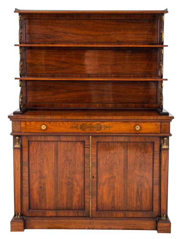 AMERICAN EMPIRE STYLE MAHOGANY 2d1237