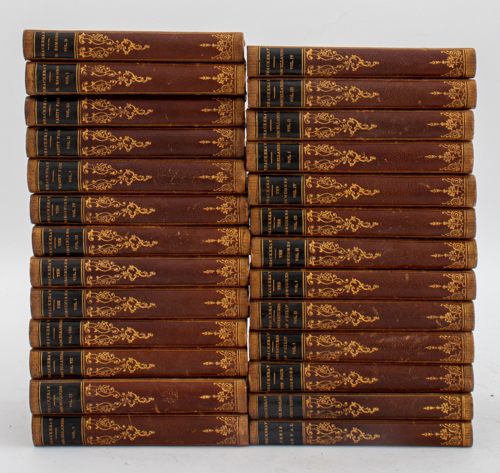 WORKS OF THACKERAY LEIPZIG EDITION  2d1251