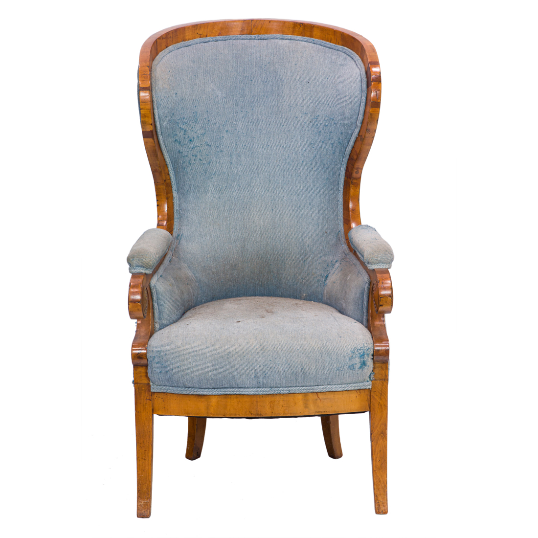 A BIEDERMEIER ARMCHAIR A Biedermeier