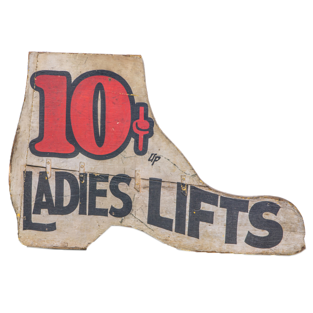 A VINTAGE RETAILERS LADIES LIFTS  2d1305