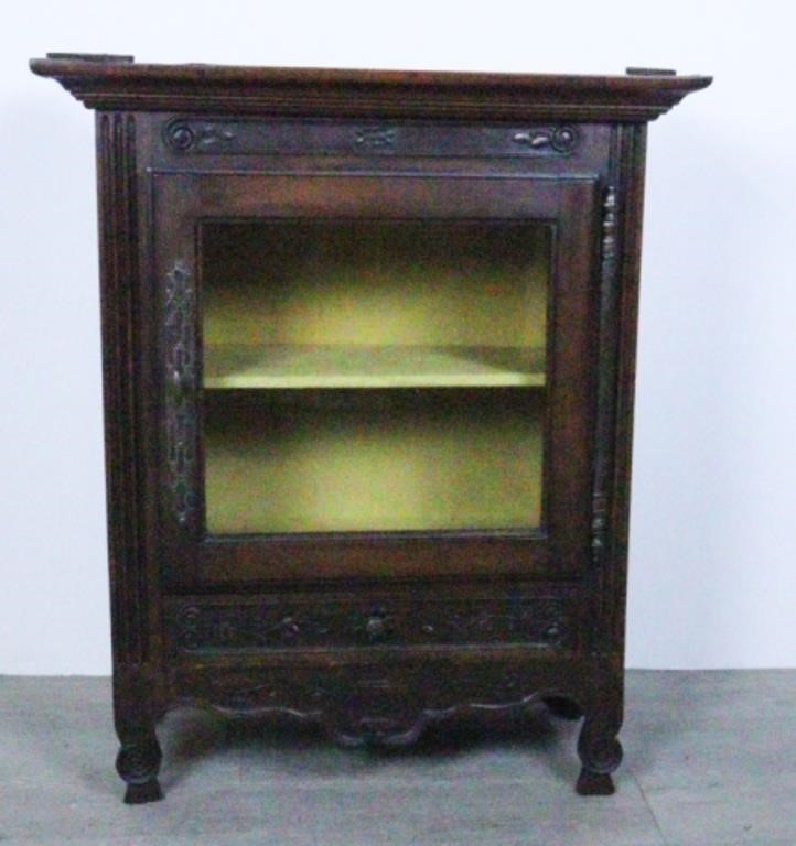 19TH CENTURY HANGING CABINET19th 2d3fbd