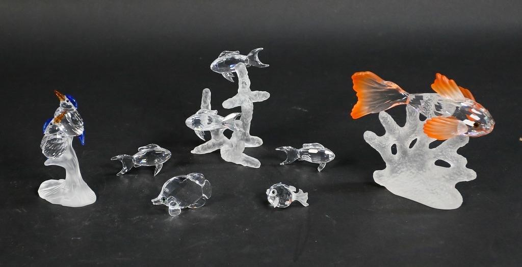 5 SWAROVSKI CRYSTAL FIGURINESSwarovski 2d4025