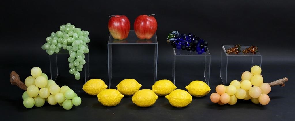GROUPING OF DECORATIVE FAUX FRUIT6