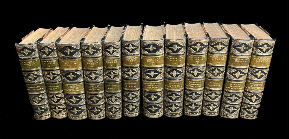 WAVERLY NOVELS 12 VOLUMES BY 2d429c
