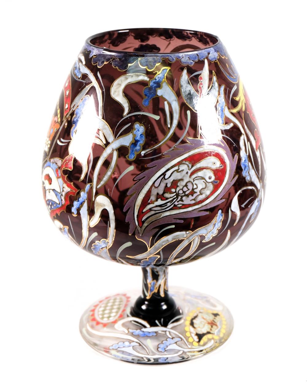 JOSE CIRE ROYO MOSER GLASS ENAMELED 2d42b9