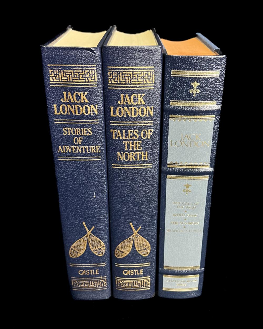 GROUP, 3 BOOKS BY JACK LONDONJack