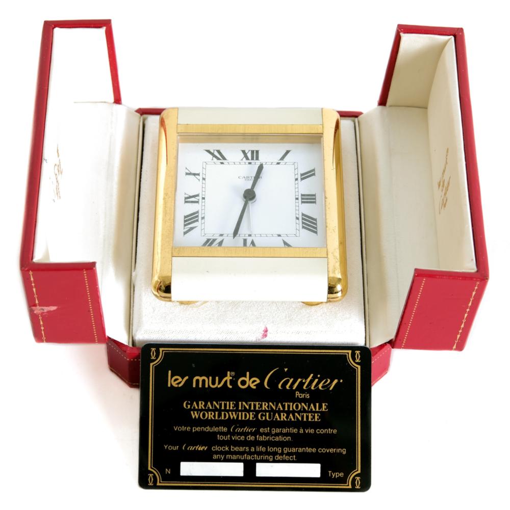 LES MUST DE CARTIER BRASS ENAMEL 2d4522