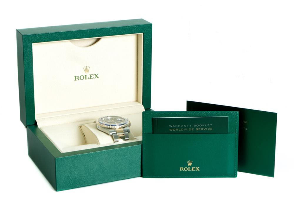 ROLEX SUBMARINER TWO TONE BLUE 2d45c9