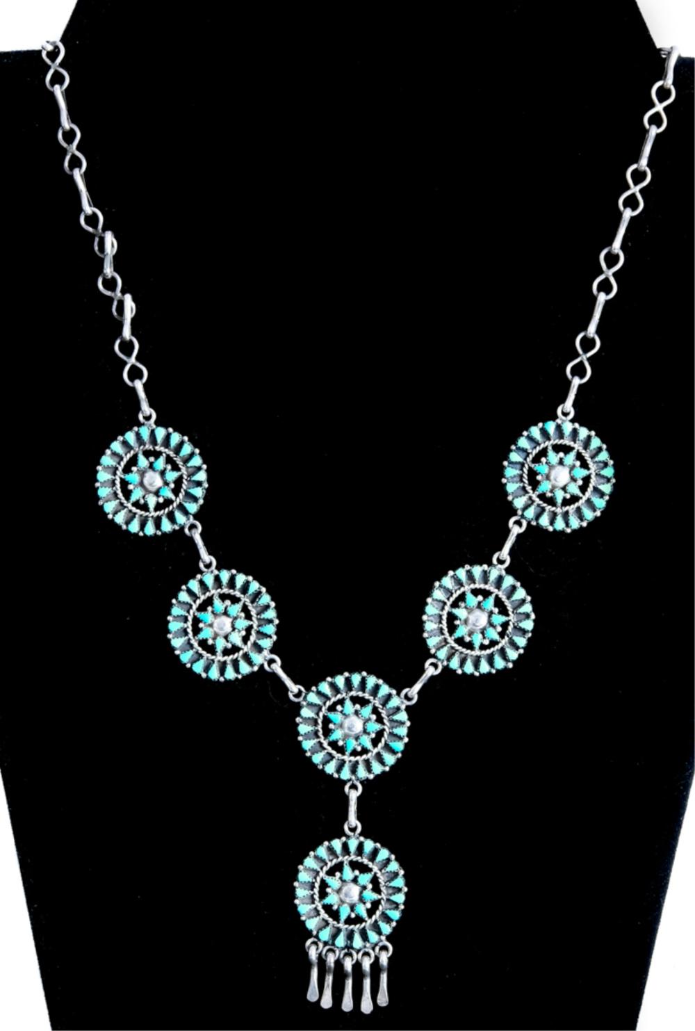 TIFFANY YATSATTIE ZUNI STERLING 2d4687