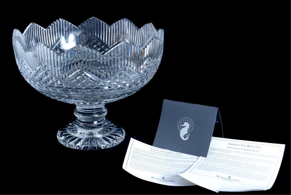 WATERFORD CRYSTAL "MOUNTAINS OF