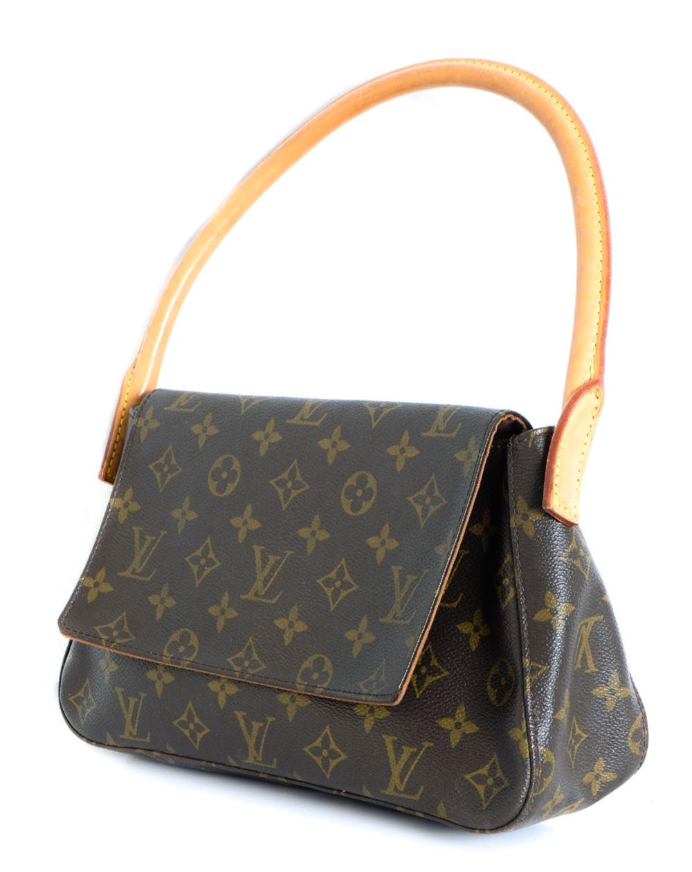 LOUIS VUITTON MONOGRAM MINI LOOPINGGently 2d50f1